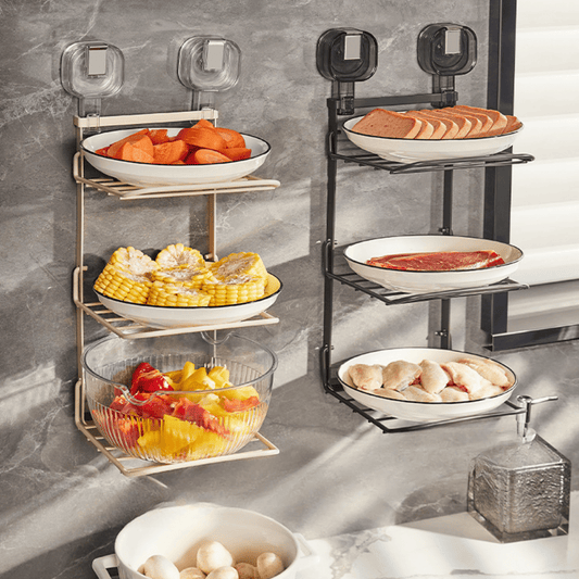 Multifunctional 3 Tier Wall Mounted Rack