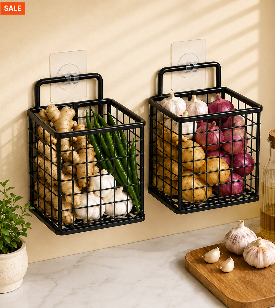 Wall Mounted Storage Basket