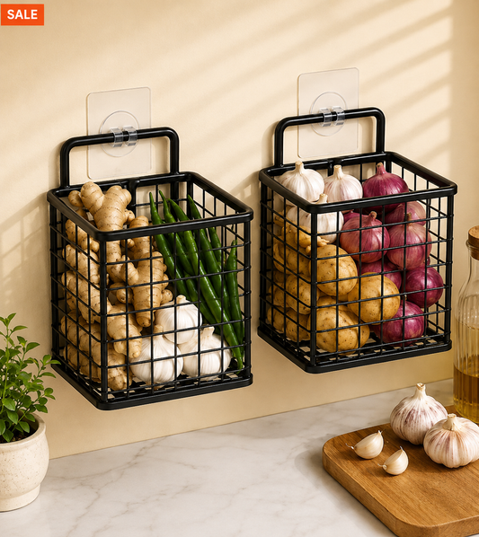 Wall Mounted Storage Basket