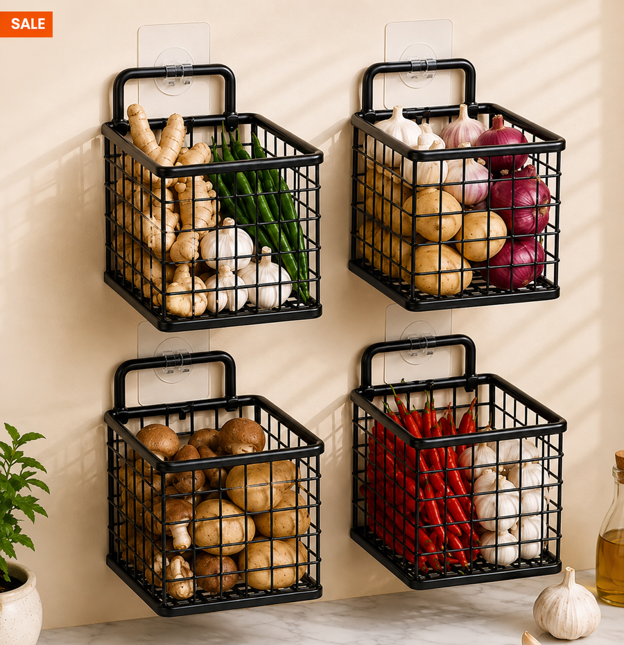 Wall Mounted Storage Basket