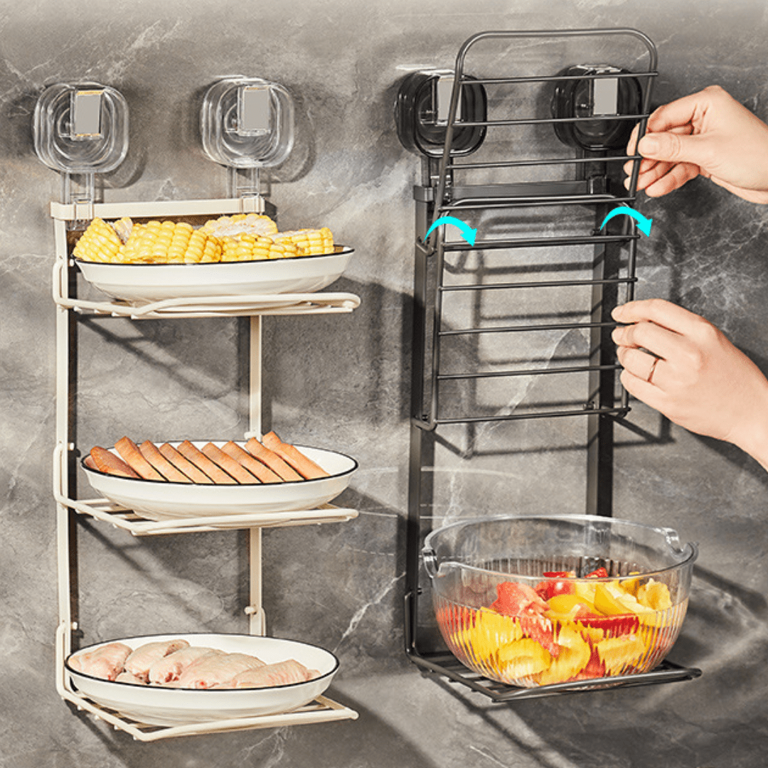Multifunctional 3 Tier Wall Mounted Rack